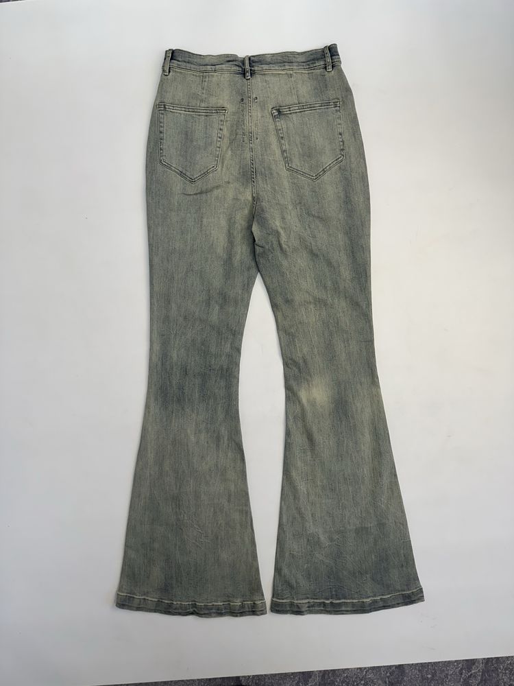 Rick Owens DRKSHDW flared jeans джинси голубі джинсі клеш кльош штаны