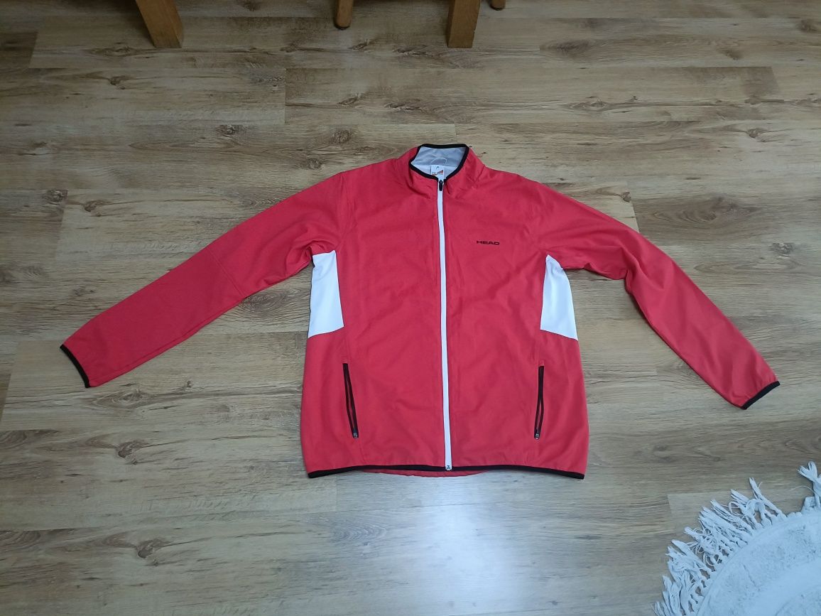 Bluza Head XXL czerwona sportowa tenisa 2xl dres xl  tenisowa Djokovic