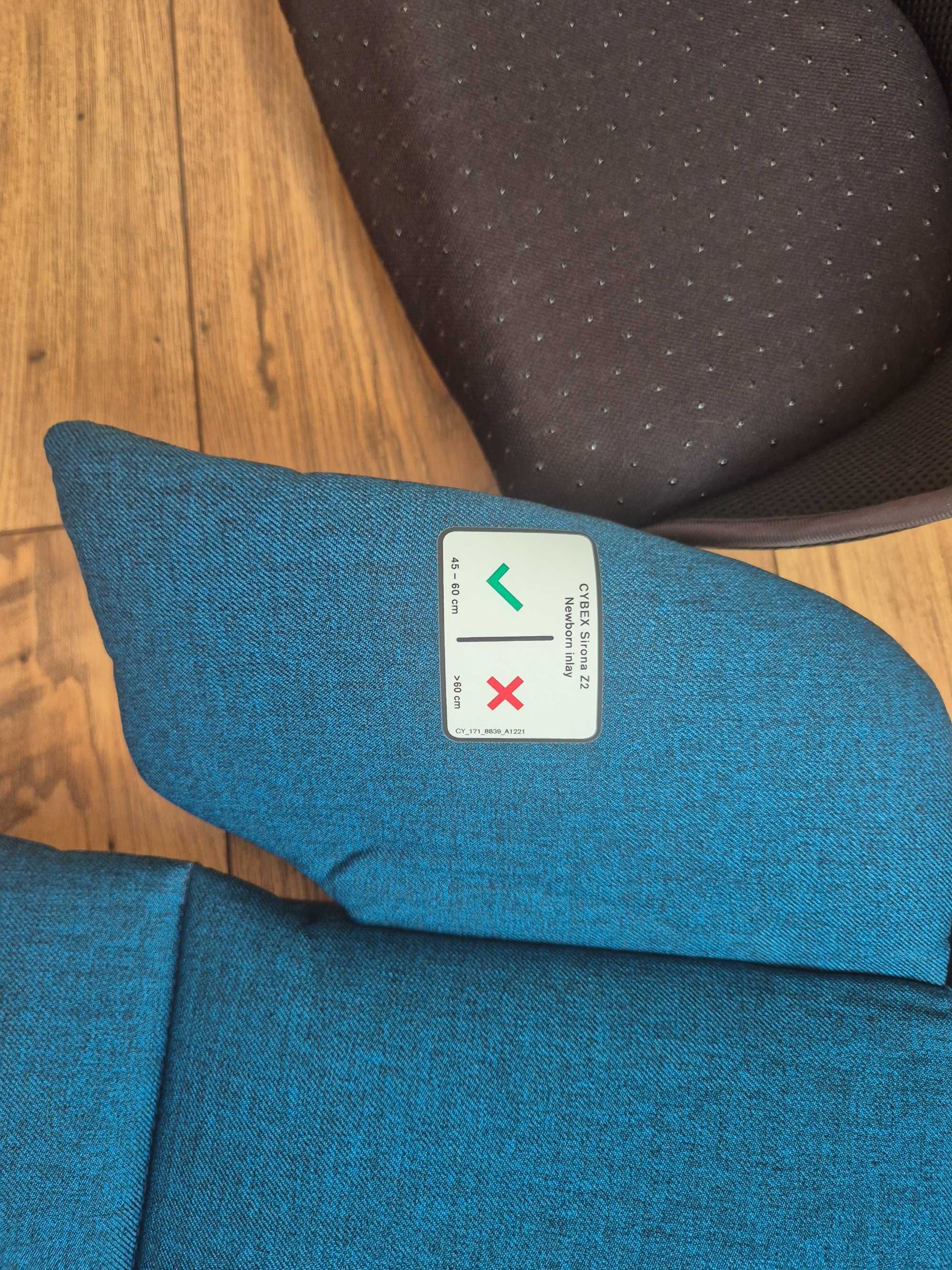 Cybex Sirona Zi i-Size Plus Mountain Blue Plus wraz z bazą