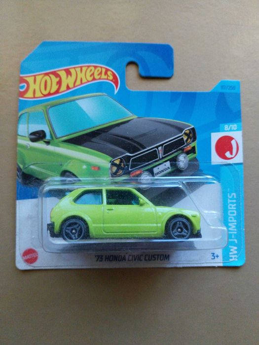 HOT WHEELS - Miniatura 73 Honde Civic Custom