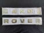 Lettering Land Rover 3D