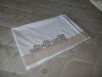 Conjunto Pré-Natal Contorno + Colcha + lençol + bolsa biberão
