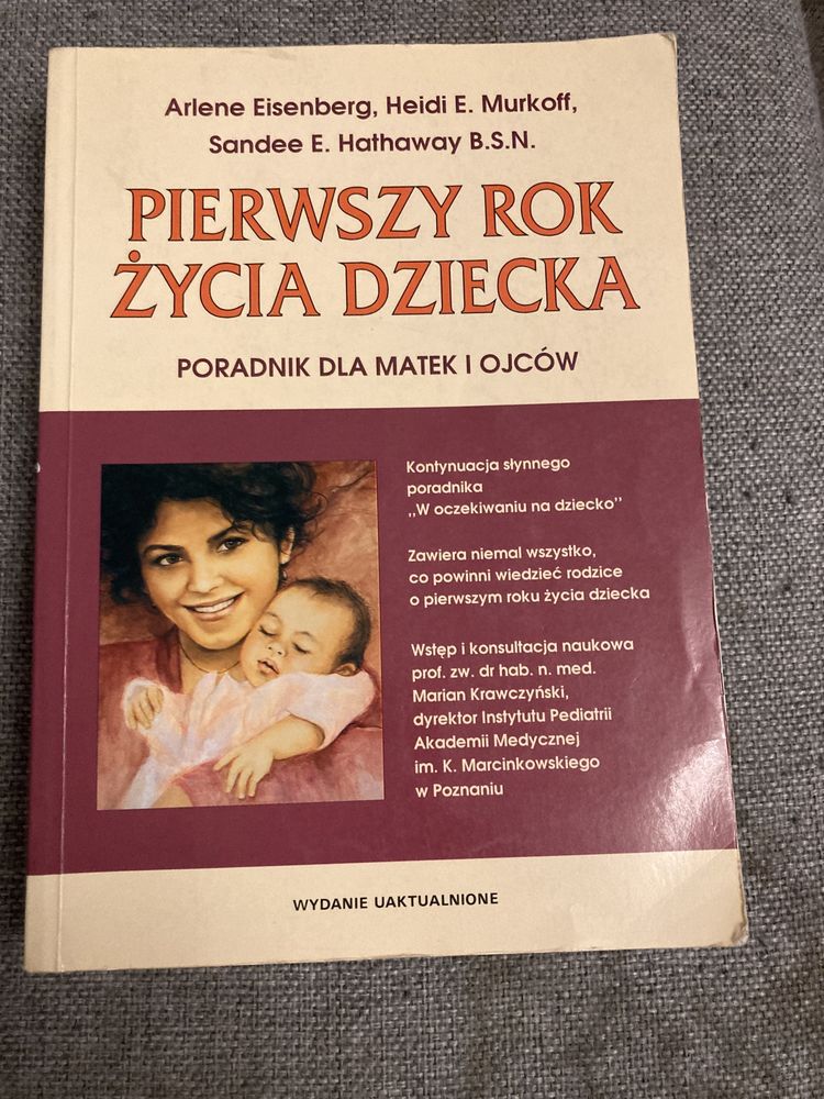 Ksiazka Pierwszy Rok Życia Dziecka,  A.Eisenberg, Murkoff, Hathaway