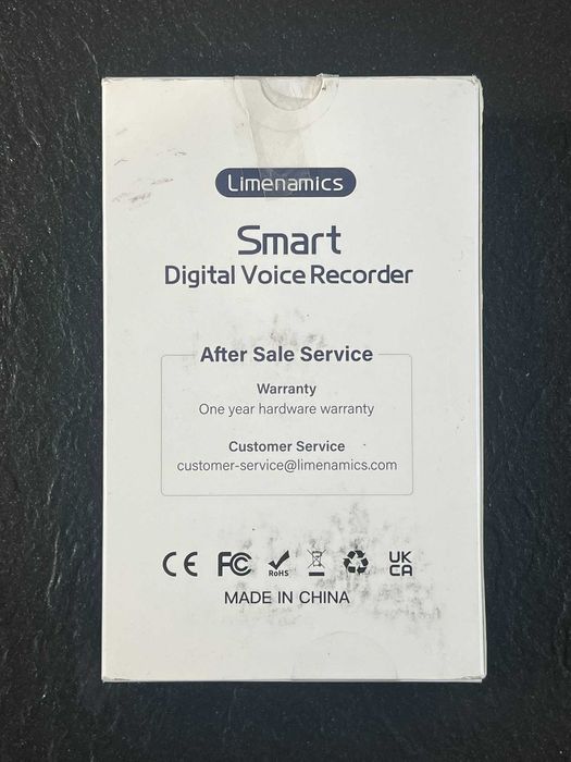 Dyktafon miniaturowy z redukcją szumów 80 GB do nagrywania głosu