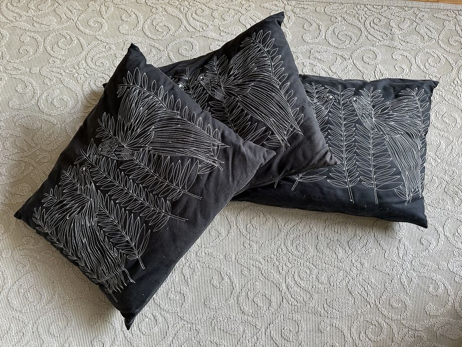 3 almofadas decorativas