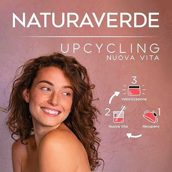 Naturaverde | Żel oczyszczający twarz Upcycling  Ekstrakt z grejpfruta