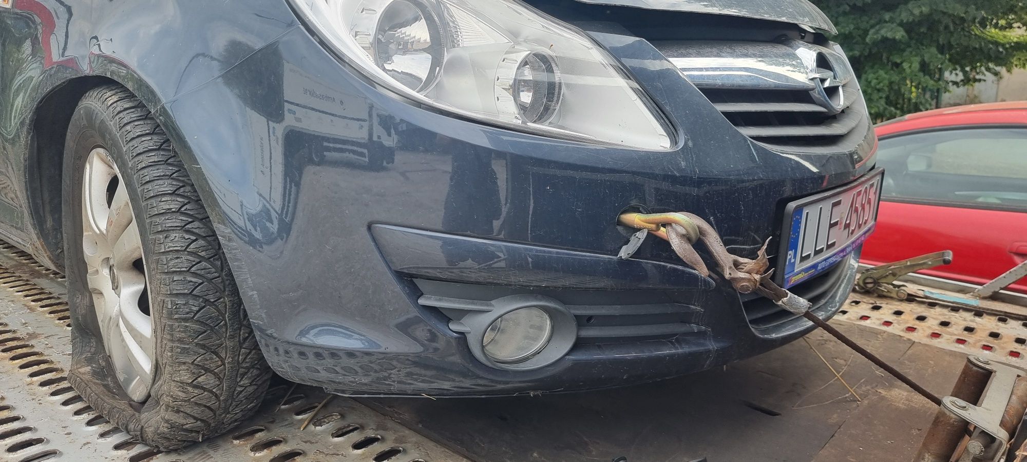 Corsa d 1.2  z168 zderzak lampa drzwi klapa  blotnik
