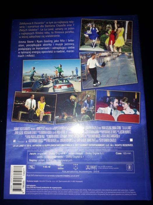 La La Land DVD z książeczką