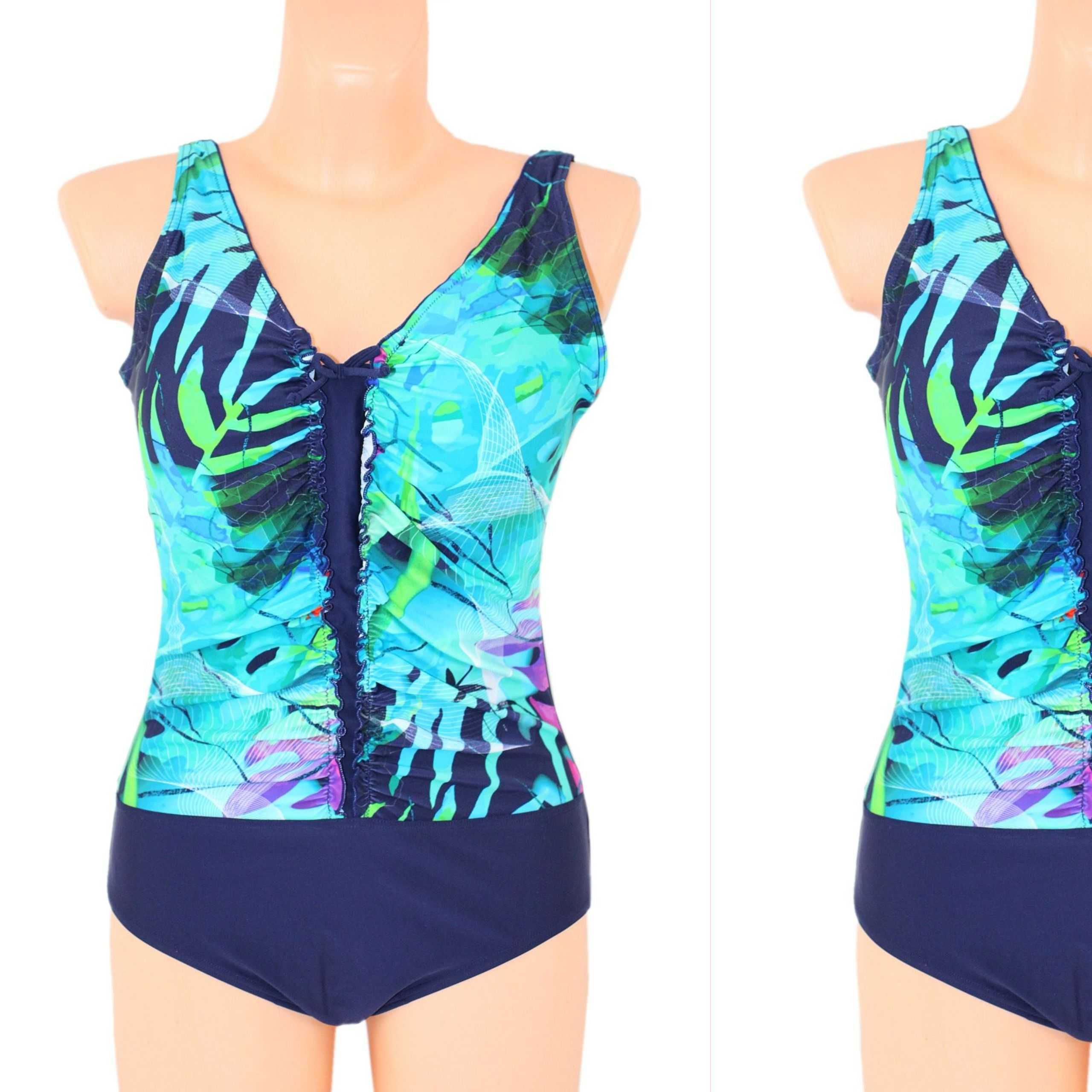 p6 damski jednoczęściowy kostium kąpielowy 40/42 L/XL miseczka B/C