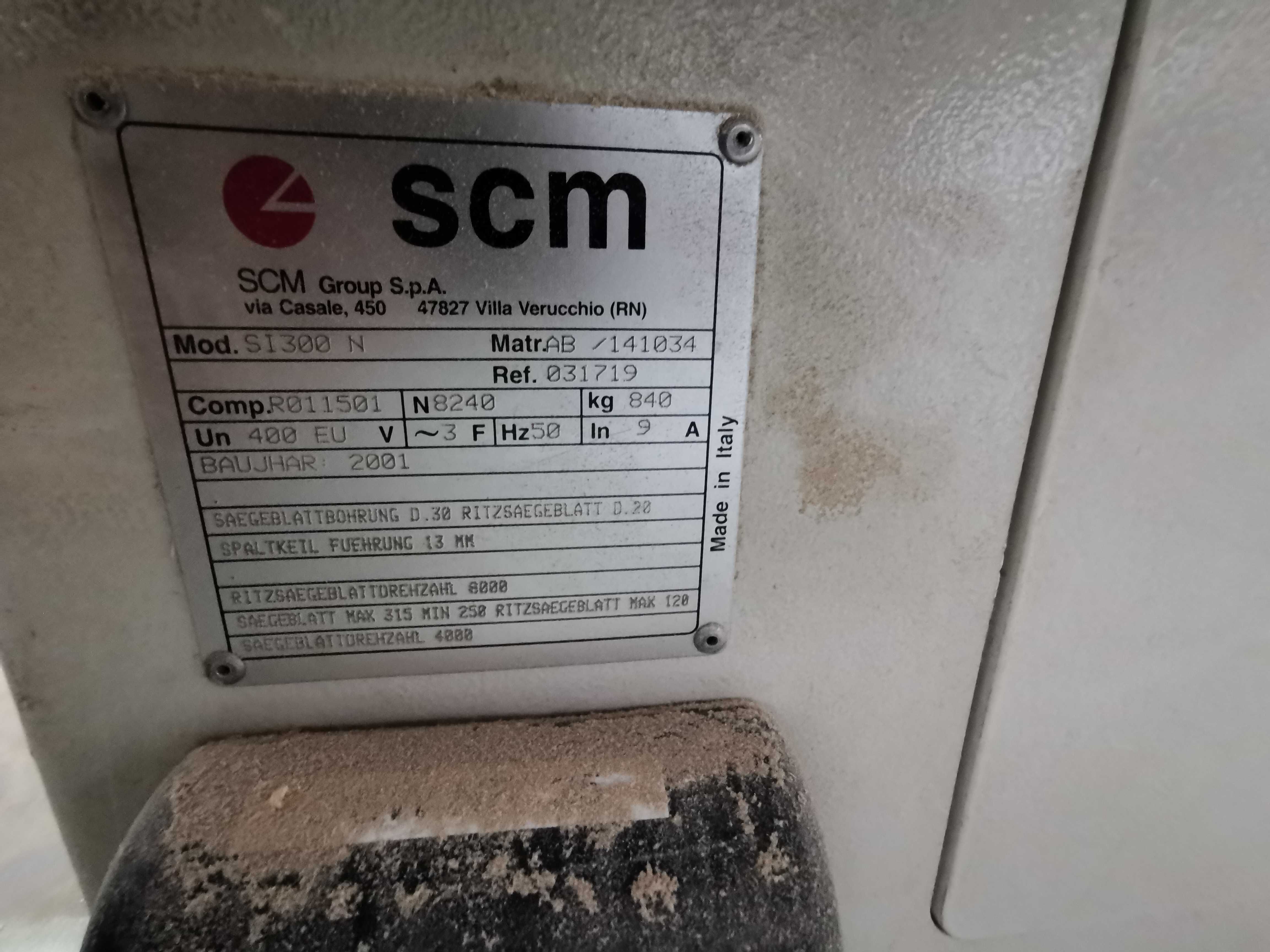 Piła formatowa SCM SI300n