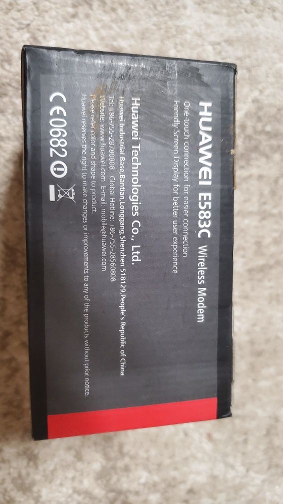 Мобильный вайфай роутер Huawei E583C