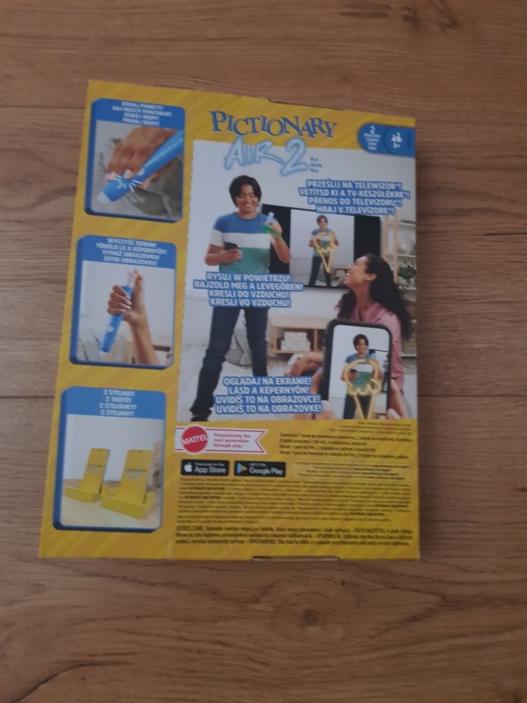 Pictionary air 2 gra planszowa nowa rodzina wakacje