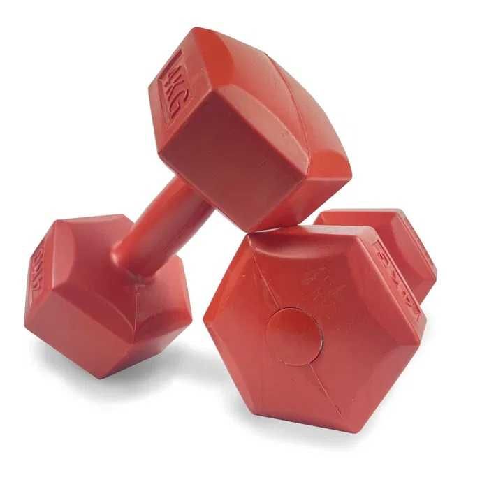 Zestaw kettlebell regulowany 10kg + hantle 2x4kg