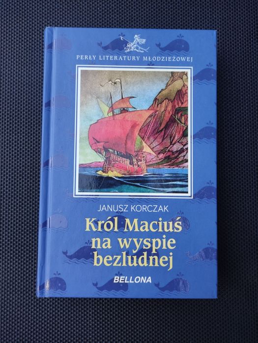 Książka dla dzieci - Król Maciuś na bezludnej wyspie