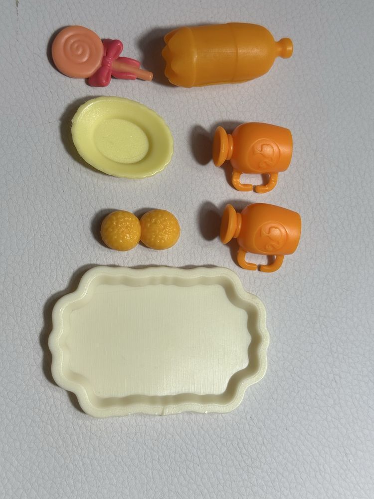 Zestaw jedzenia dla lalek Barbie vintage kitchen set 90s