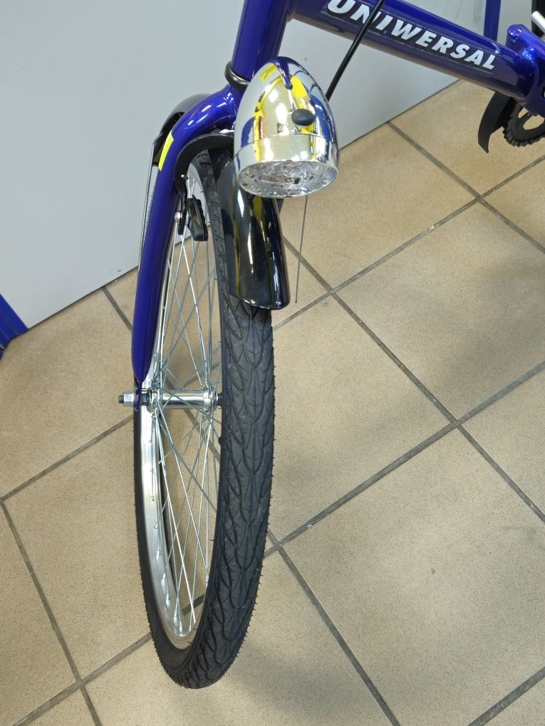 Rower składany, składak JUBILAT, WIGRY UNIWERSAL 24" niebieski|Komis66