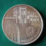 Moeda 5 euros prata Mosteiro da batalha