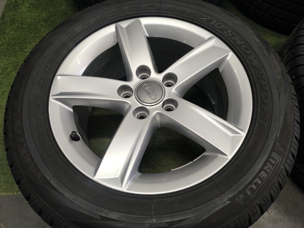 Koła 16" 5x112 et46 opony 225/55/16 Audi a4 b8 a4 b7 a4 b6 a6 c