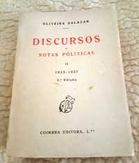 Discursos e Notas politicas - Oliveira Salazar