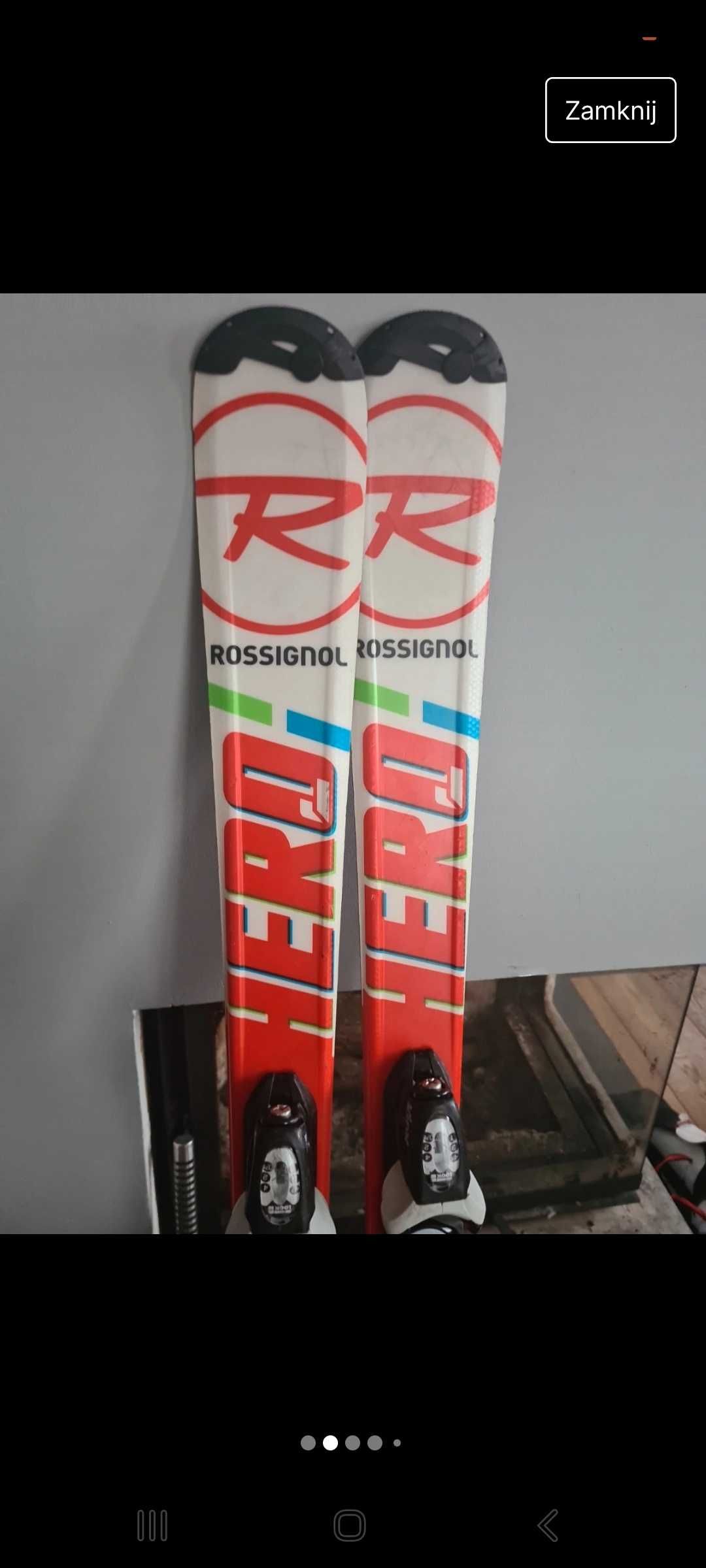 Narty rossignol hero