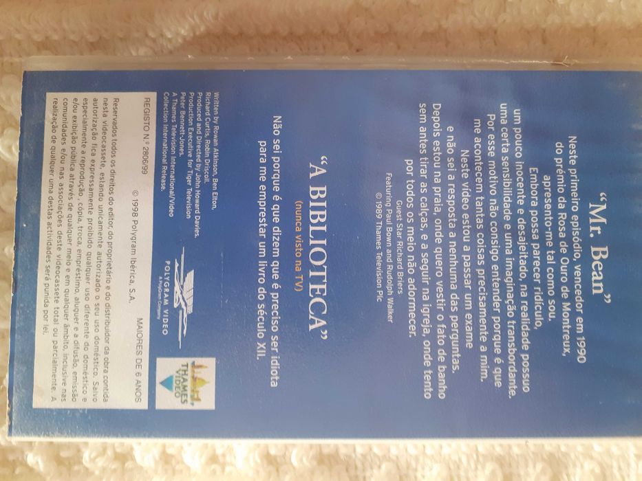 VHF Mr. Bean A biblioteca