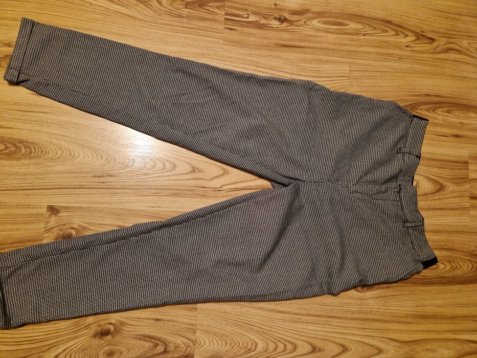 Spodnie pepitka uciągliwe uniwersalne m