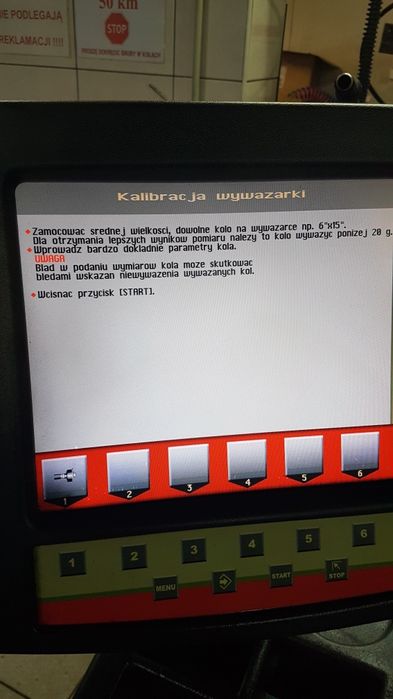 Wyważarka cemb c87 sonar, pneumatyczny uchwyt