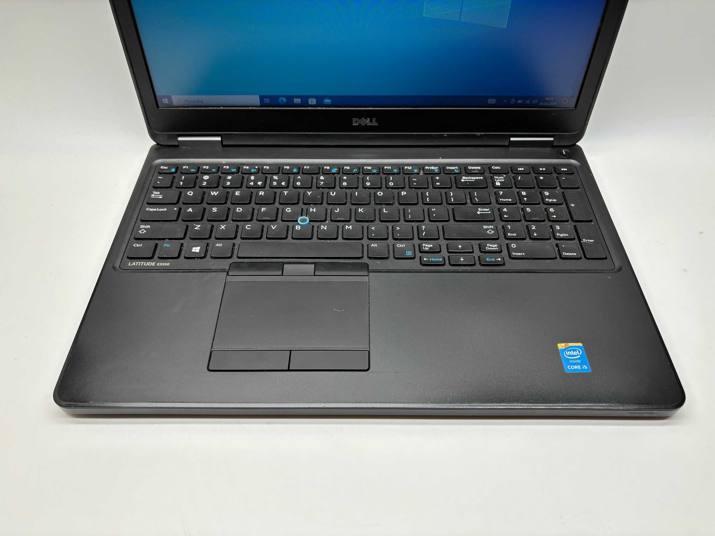 LAPTOP Dell E5550 Intel i5-5200U 8GB 256GB HDMI HD GW A2