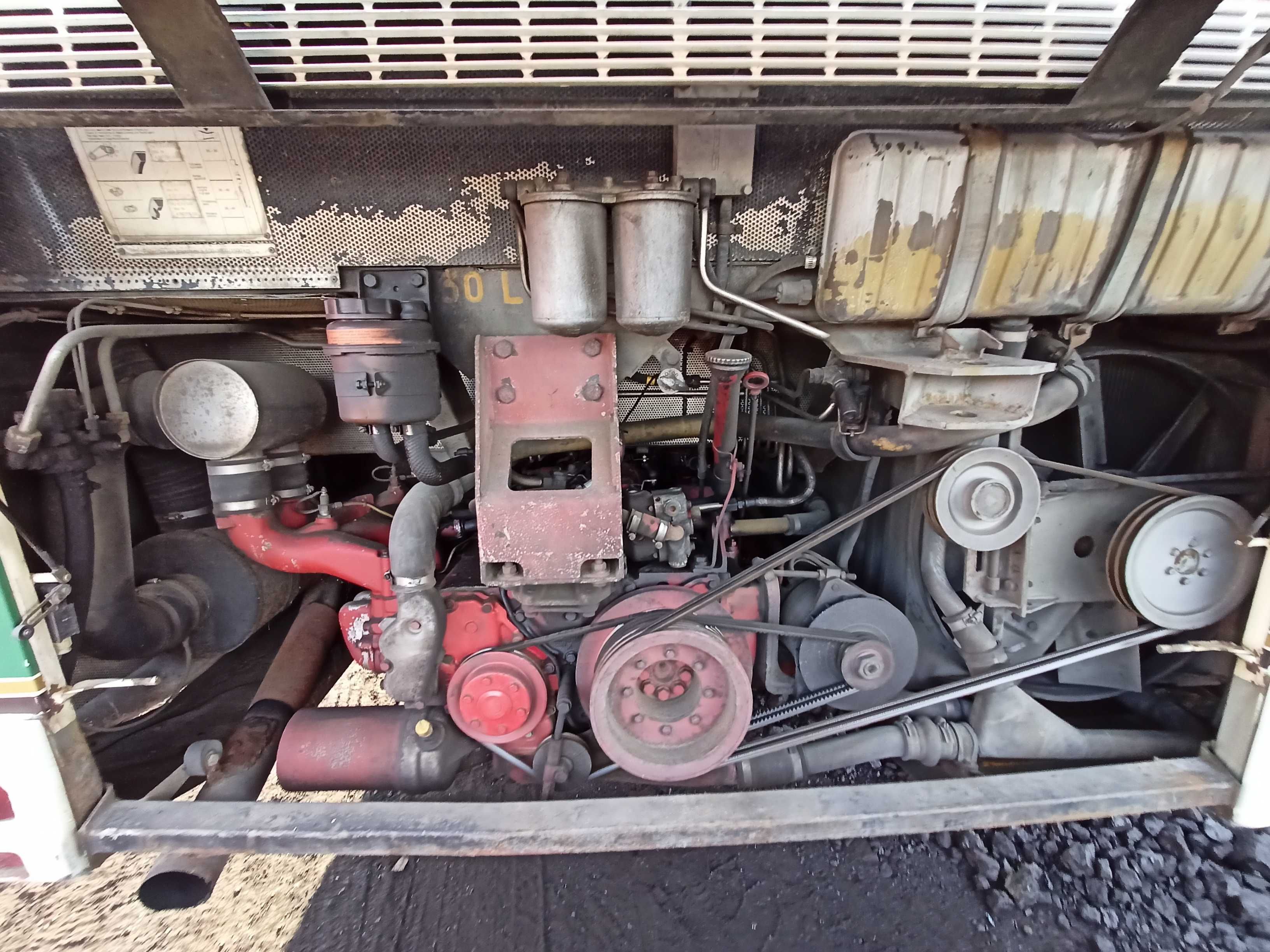 Silnik Skrzynia Biegów Man Setra Mercedes D2866 UH D2866UH 250KM 1992r