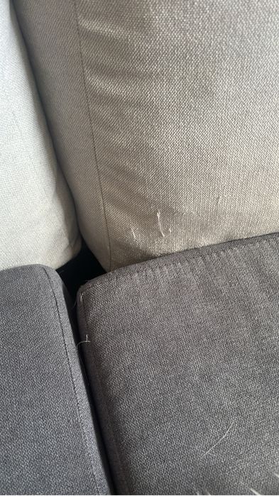 Sofa cinza como novo