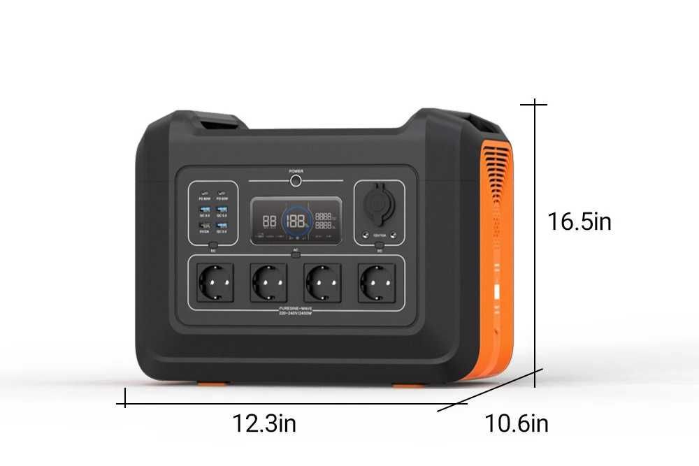 Портативна зарядна станція SOUOP UPP-2400 , LiFePO4 2232 Вт-год