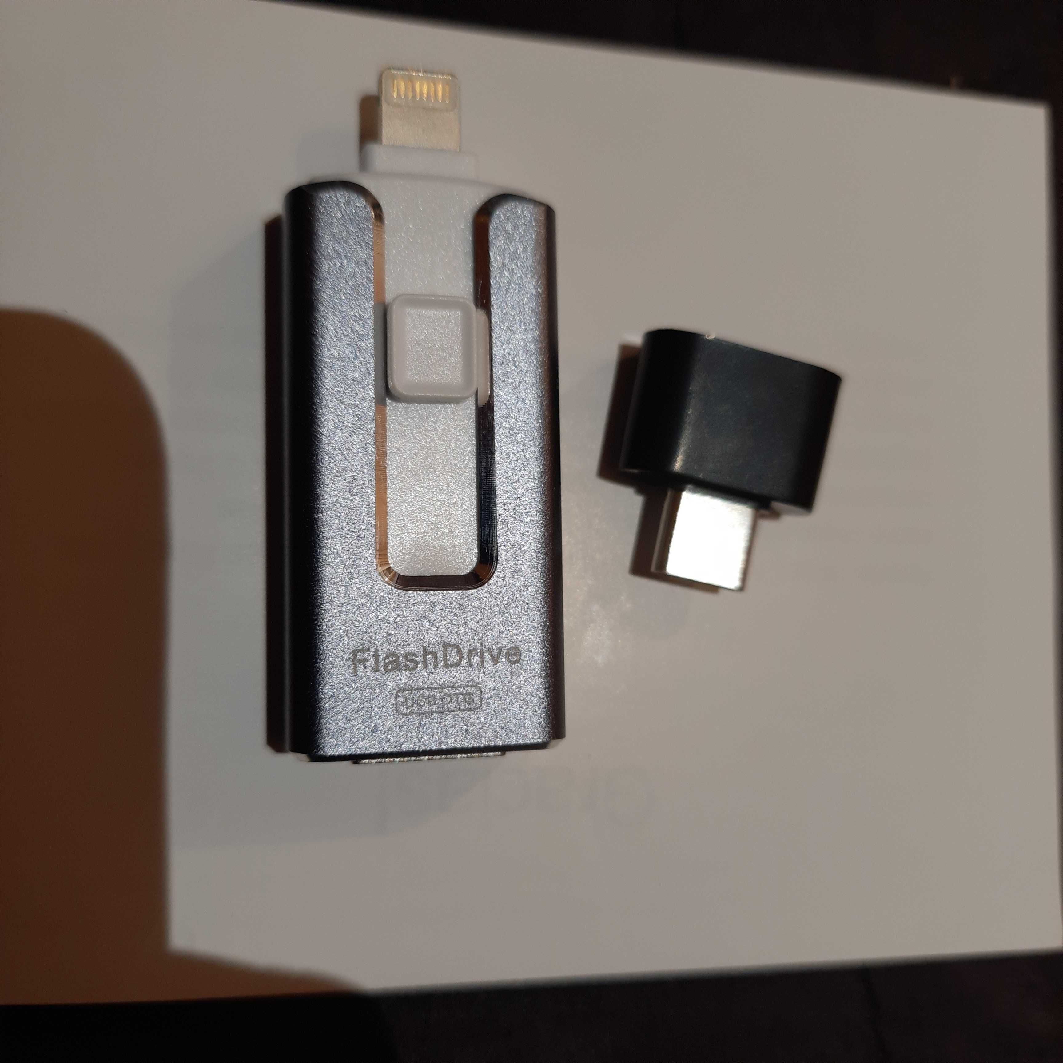Pendrive 256GB USB 3.0 Flash Drive 4 w 1 zewnętrzny dysk iPhone OTG