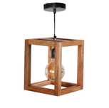 Lampa drewniana, do salonu, jadalni, pokoju