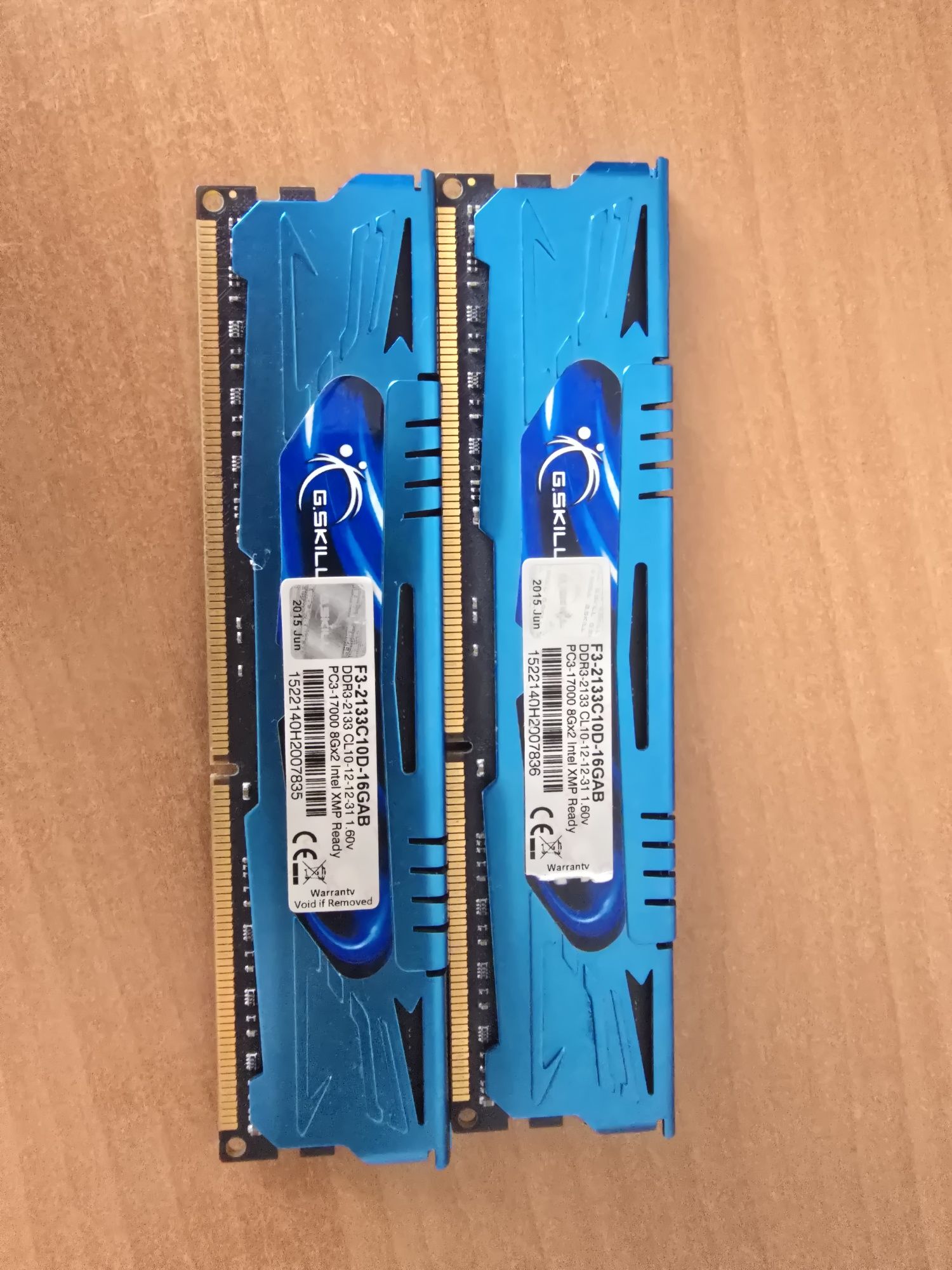 Pamięć RAM G.Skill ARES 2x8Gb 2133Mhz CL10 DDR3