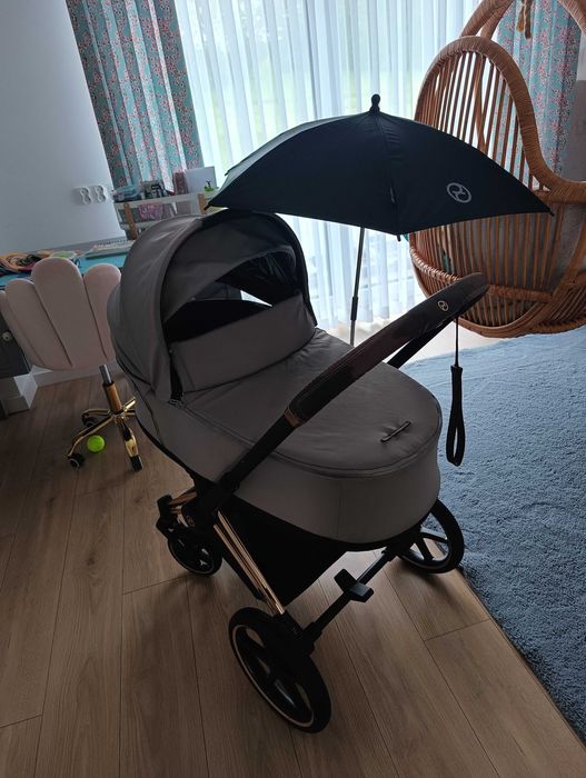 Wózek szary marki cybex 2.0 3 w 1
