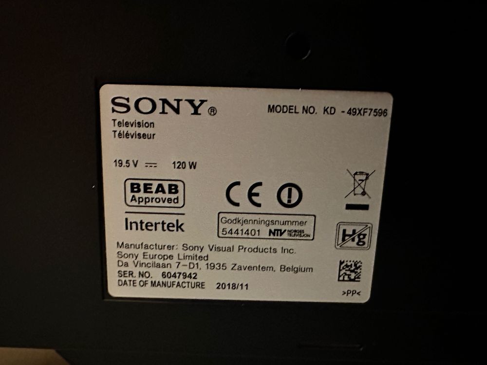 4K HDR X1 Sony Bravia телевізор Android tv 2022 рік 43” KD-43X80J