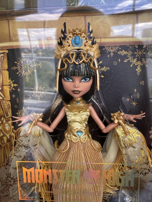Колекційна лялька Монстер хай Клео де Ніл MONSTER HIGH HOWLIDAY