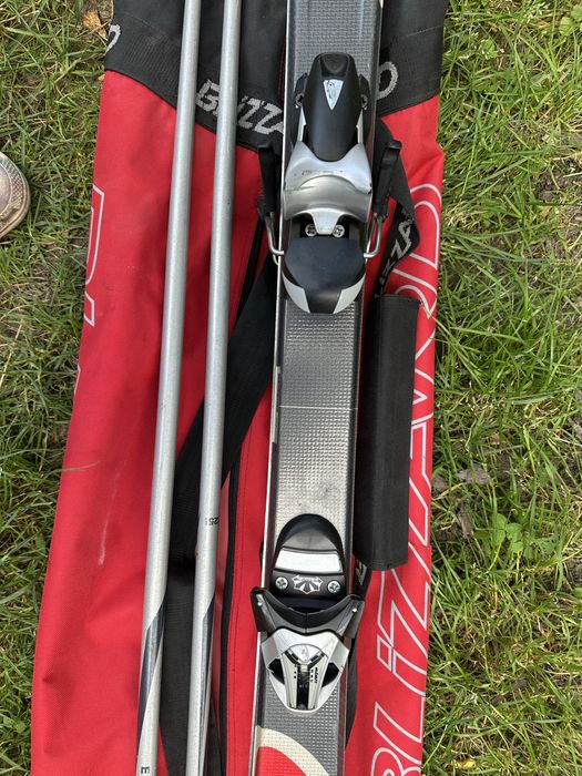 Гірські лижі Elan A02 160 см + палиці + чохол — повний комплект