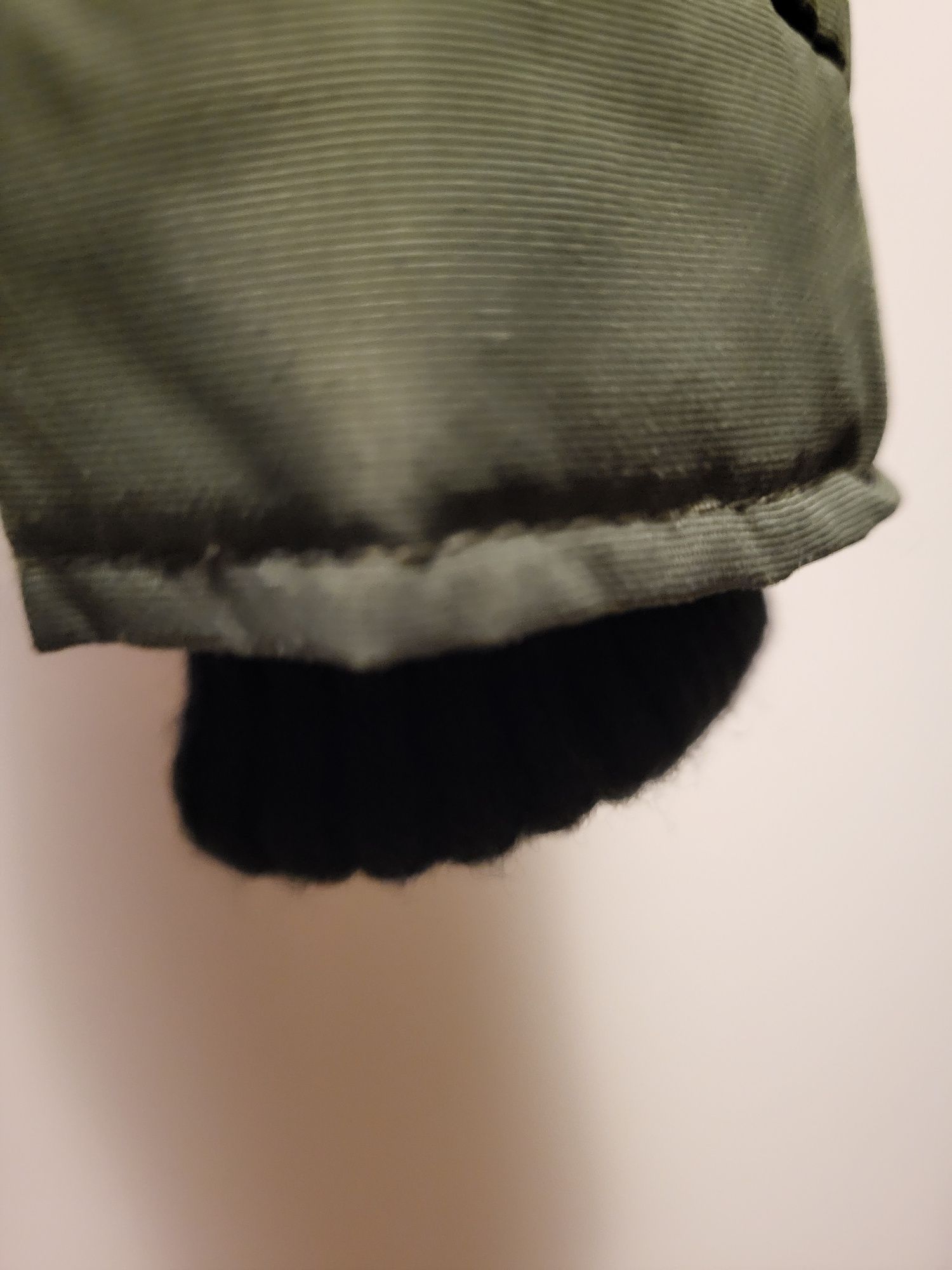 Khaki parka On The Peak