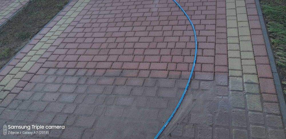 Mycie dachów kostki brukowej elewacji