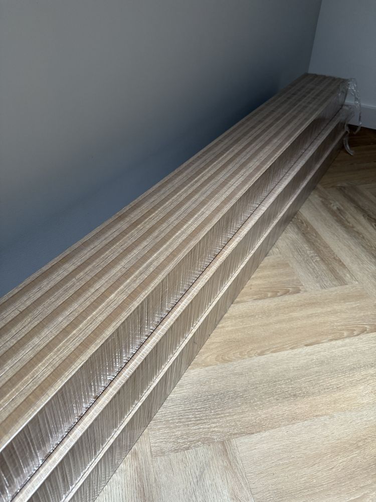 Nowe lamele ścienne 30 sztuk 3x4x275cm kolor dąb amerykański