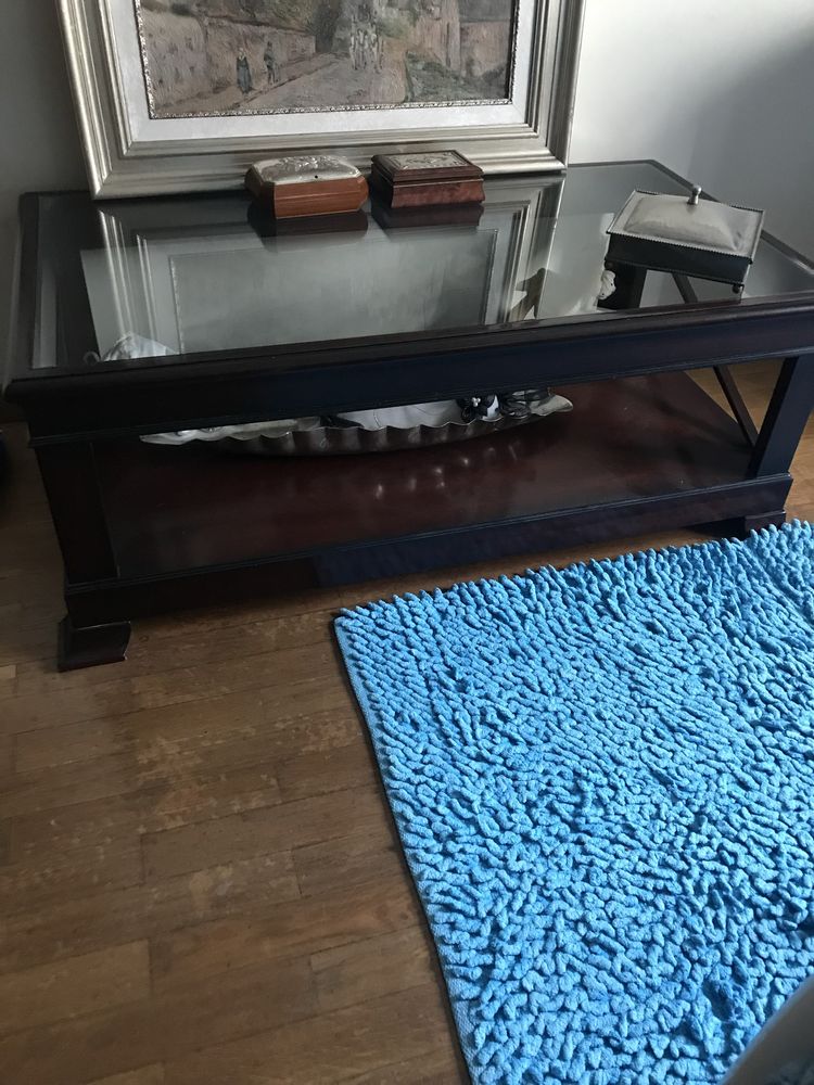 Mesa de sala de estar e de suporte a sofá