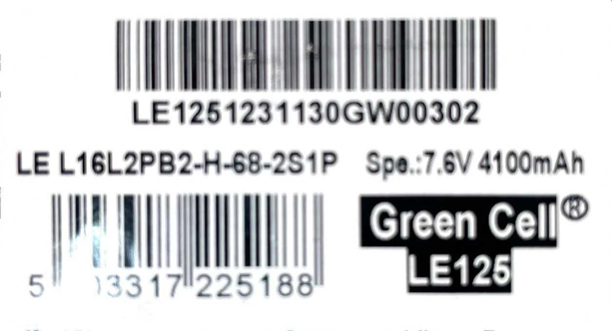 Bateria Green Cell 7.6V 4100mah 31wh - Laptop Lenowo LE125