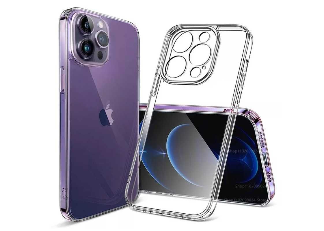 Capa TPU transparente para iPhone - vários modelos (NOVA)