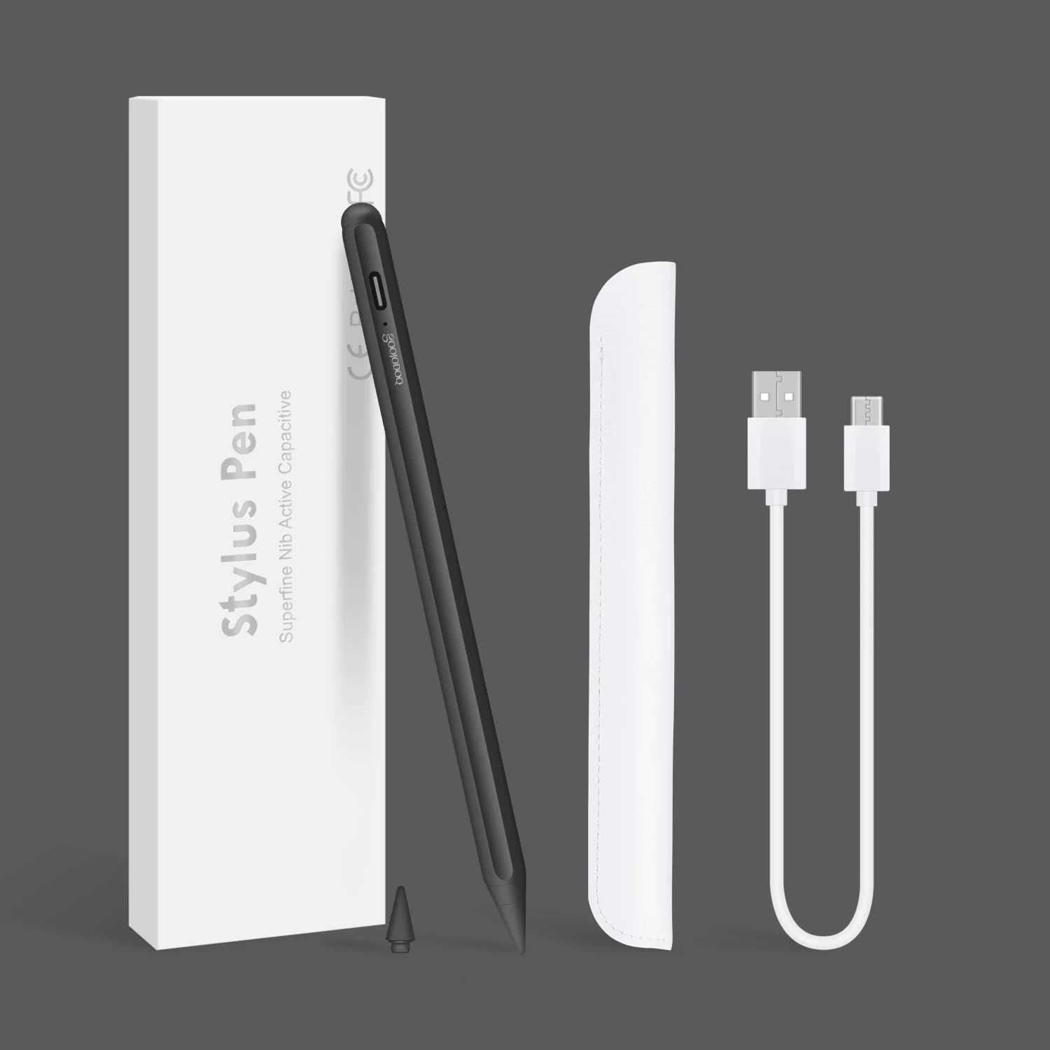 Магнитный стилус-карандаш для iPad Air/Pro с функционалом Apple Pencil