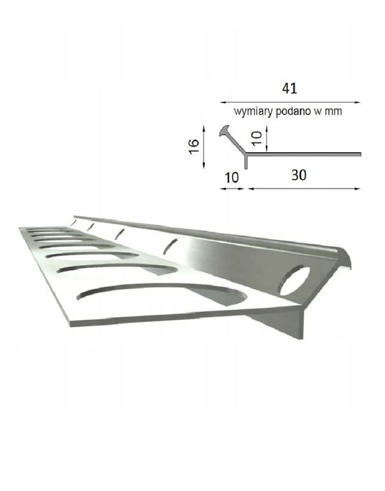 Profil schodowy V1 Renoplast