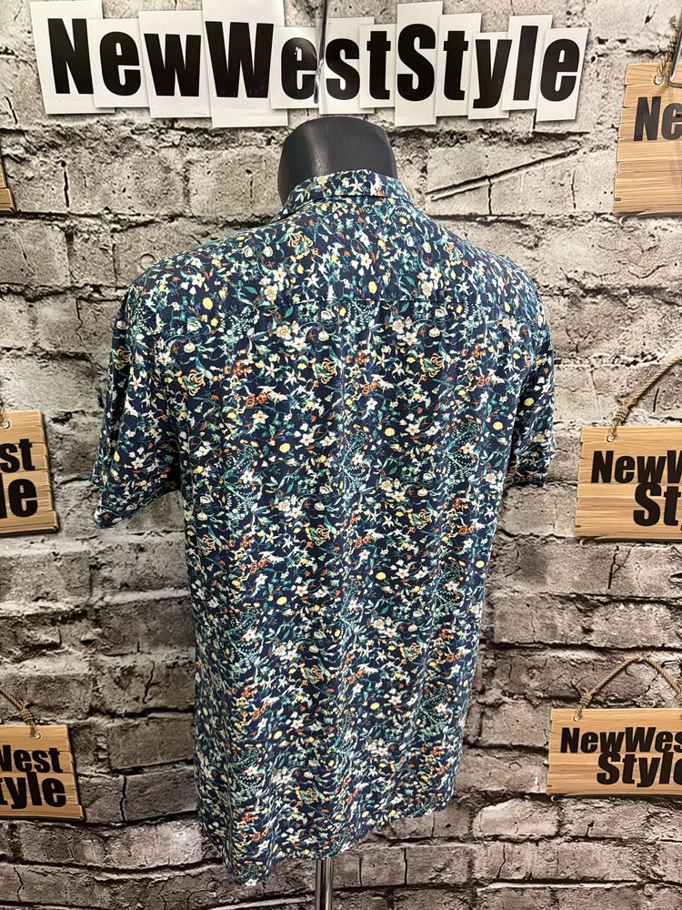 Koszula męska / Selected Homme Regular Fit / wzorzysta M