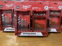 Набір біт та свердл Milwaukee 39Шт під 1/4, ShW HEX / RedHEX HSS-G TiN