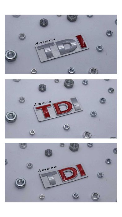 Simbolo/Logo TDI para Mala (7 Cores)|NOVOS