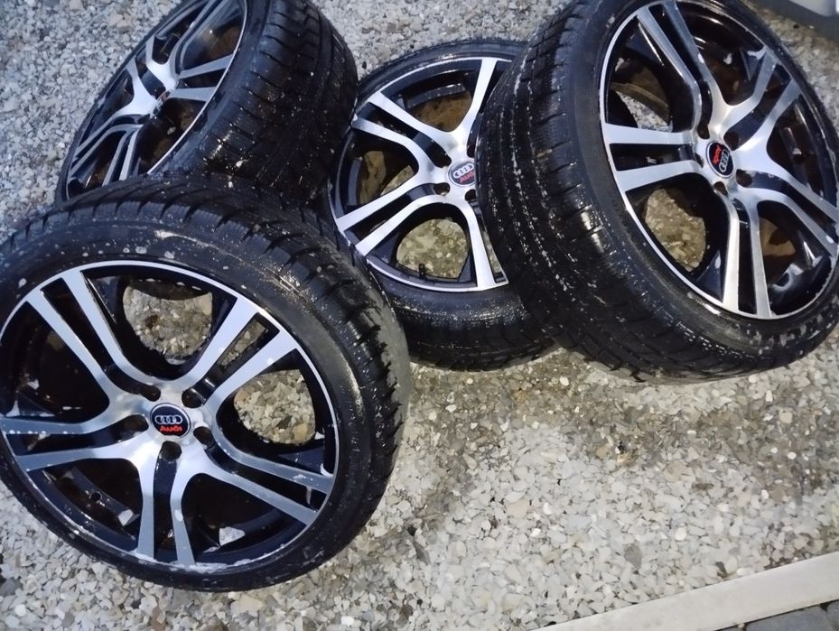 Koła Aluminiowe Audi 18/40/225(4szt.)Opony Zimowe '